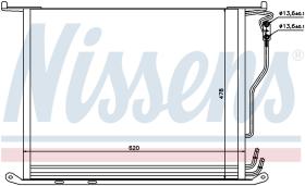 Nissens 94380 - CONDENSADOR MERCEDES CL-CLASS W 215