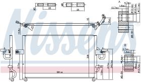  94395 - CONDENSADOR HYUNDAI ACCENT (X3)(94-