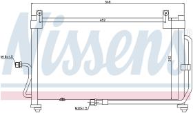 Nissens 94411 - CONDENSADOR DAEWOO MATIZ(KLYA)(98-)