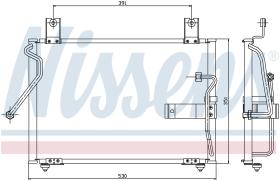 Nissens 94415 - CONDENSADOR KIA SEPHIA(96-)1.5 I