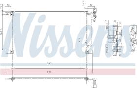 Nissens 94431 - CONDENSADOR BMW 3 E46(98-)325 I