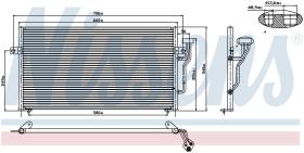 Nissens 94433 - CONDENSADOR MITSUBISHI CARISMA(DA)(