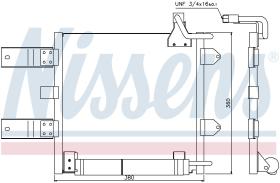  94446 - CONDENSADOR VOLKSWAGEN LUPO(6X1.6E1