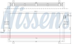 Nissens 94499 - CONDENSADOR INFINITI I 30