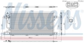 Nissens 94503 - CONDENSADOR SCANIA T-SERIES(04-).