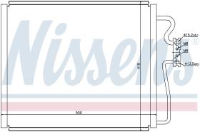 Nissens 94528 - CONDENSADOR BMW 7 E38(94-)750 I