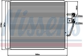 Nissens 94529 - CONDENSADOR BMW 5 E39(95-)520 I
