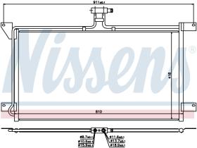 Nissens 94538 - CONDENSADOR SCANIA P96(96-).