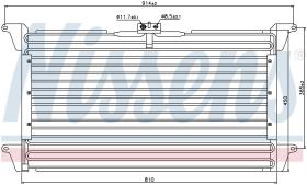 Nissens 94539 - CONDENSADOR SCANIA 4-SERIES(95-) P