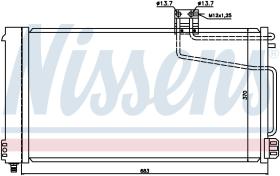 Nissens 94544 - CONDENSADOR MERCEDES CLK-CLASS W 20