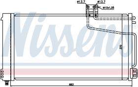  94544 - CONDENSADOR MERCEDES CLK-CLASS W 20