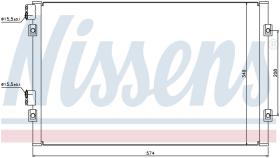  94555 - CONDENSADOR CHRYSLER PT CRUISER(PT.