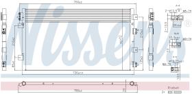 Nissens 94556 - CONDENSADOR DODGE STRATUS I SEDAN(0