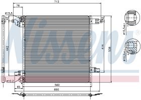 Nissens 94568 - CONDENSADOR MERCEDES ML-CLASS W 163