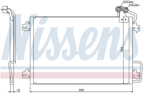  94572 - CONDENSADOR RENAULT MEGANE I(95-)2.