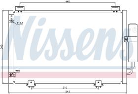 Nissens 94581 - CONDENSADOR TOYOTA YARIS/ECHO I(#P1