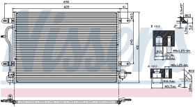 Nissens 94583 - CONDENSADOR AUDI A 4/S 4(B6.B7)(00-