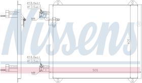  94584 - CONDENSADOR AUDI A 2(8Z)(00-)1.6 FS