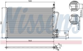 Nissens 94587 - CONDENSADOR MAZDA 2 I(DY)(03-)1.6 I