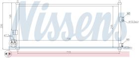 Nissens 94589 - CONDENSADOR NISSAN ALMERA(N16)(00-)