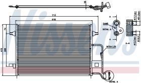 Nissens 94592 - CONDENSADOR VOLKSWAGEN PASSAT B5.5(