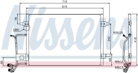 Nissens 94594 - CONDENSADOR AUDI A 4/S 4(B5)(94-)1.