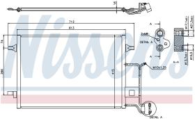 Nissens 94601 - CONDENSADOR AUDI RS 4(B5)(00-)2.7 I