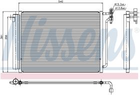  94605 - CONDENSADOR BMW X5 E53(00-)X5 4.6IS