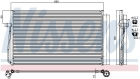  94747 - CONDENSADOR BMW 5 E60-E61(03-)525 D