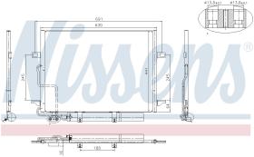  94614 - CONDENSADOR MERCEDES CLS-CLASS W 21