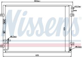 Nissens 94636 - CONDENSADOR KIA SORENTO I(BL)(02-)3