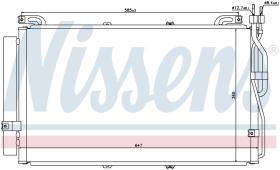 Nissens 94645 - CONDENSADOR HYUNDAI MATRIX(FC)(01-)