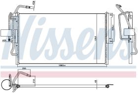 Nissens 94653 - CONDENSADOR VAUXHALL VECTRA B(95-)2