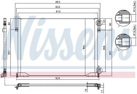 Nissens 94671 - CONDENSADOR VAUXHALL VIVARO A(01-)2