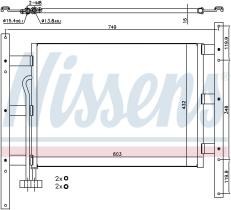 Nissens 94682 - CONDENSADOR MAN F 2000(94-)V-10