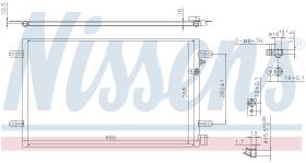 Nissens 94695 - CONDENSADOR AUDI A 6/S 6(C6)(04-)3.