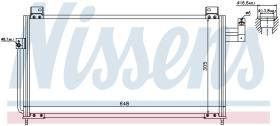 Nissens 94705 - CONDENSADOR MAZDA 323 VIII(BJ)(98-)