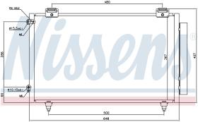 Nissens 94719 - CONDENSADOR TOYOTA COROLLA(E12#.E13