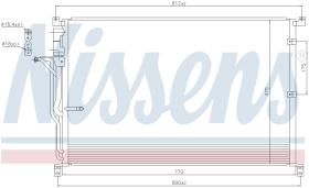 Nissens 94724 - CONDENSADOR AUDI A 8/S 8(4E)(03-)2.