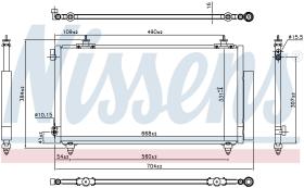 Nissens 94740 - CONDENSADOR TOYOTA CELICA(T230)(99-