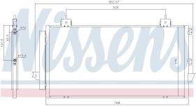 Nissens 94741 - CONDENSADOR TOYOTA RAV 4 II(#A20)(0