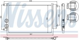 Nissens 94744 - CONDENSADOR ALFA ROMEO 147(937)(00-