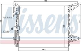 Nissens 94755 - CONDENSADOR ASTRA HD8(95-)HD8