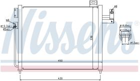 Nissens 94760 - CONDENSADOR MAZDA PREMACY(CP)(99-)2