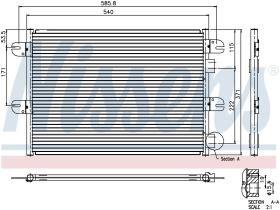 Nissens 94764 - CONDENSADOR GINAF C-TRUCK(01-)C 312