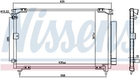  94769 - CONDENSADOR TOYOTA IPSUM (CXM10.SXM