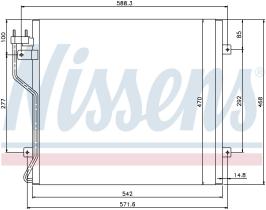 Nissens 94773 - CONDENSADOR JEEP LIBERTY(KJ)(02-)2.