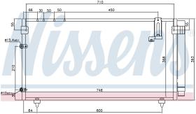 Nissens 94795 - CONDENSADOR TOYOTA AVENSIS VERSO(AC