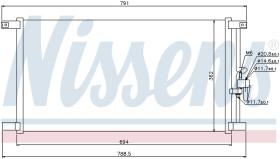 Nissens 94798 - CONDENSADOR JAGUAR XK8(X100)(96-)4.