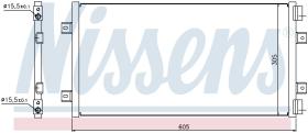 Nissens 94811 - CONDENSADOR FIAT PUNTO II(188)(99-)